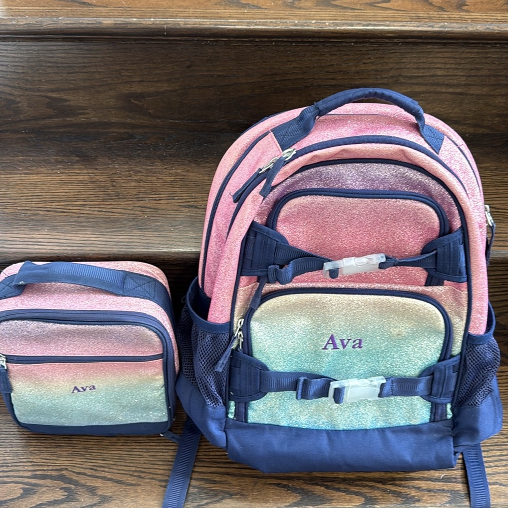 Bag pack  and lunch bag